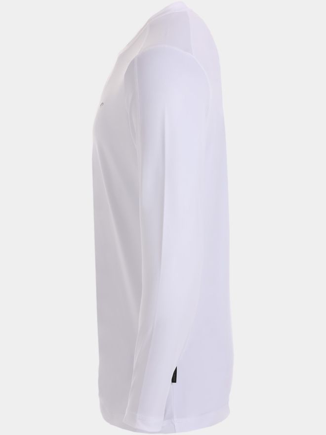 Daniel Springs T-Shirt langarm weiß