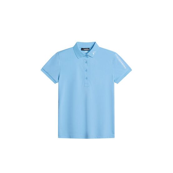 J.Lindeberg  Tour Tech Half Sleeve Polo light blue