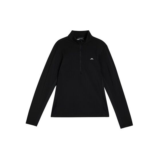 J.Lindeberg  Luke Half Zip Stretch Midlayer black