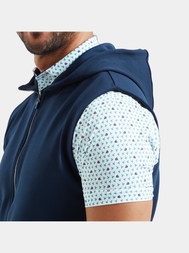 FootJoy Full Zip Hoodie Weste navy