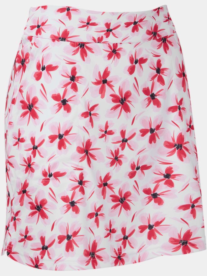 FootJoy Floral Print Knit Skort rot