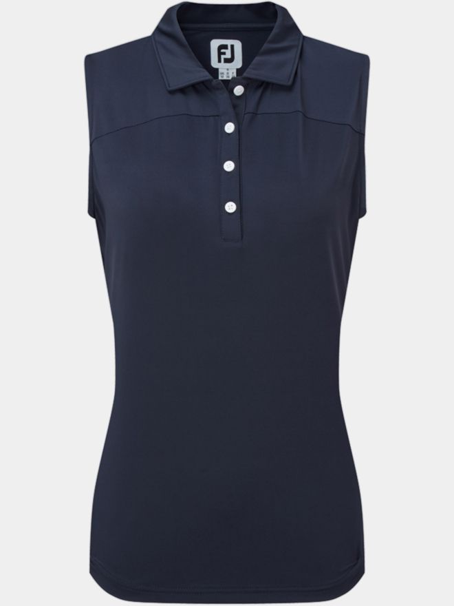 FootJoy MESH BACK SLEEVELESS LISLE navy