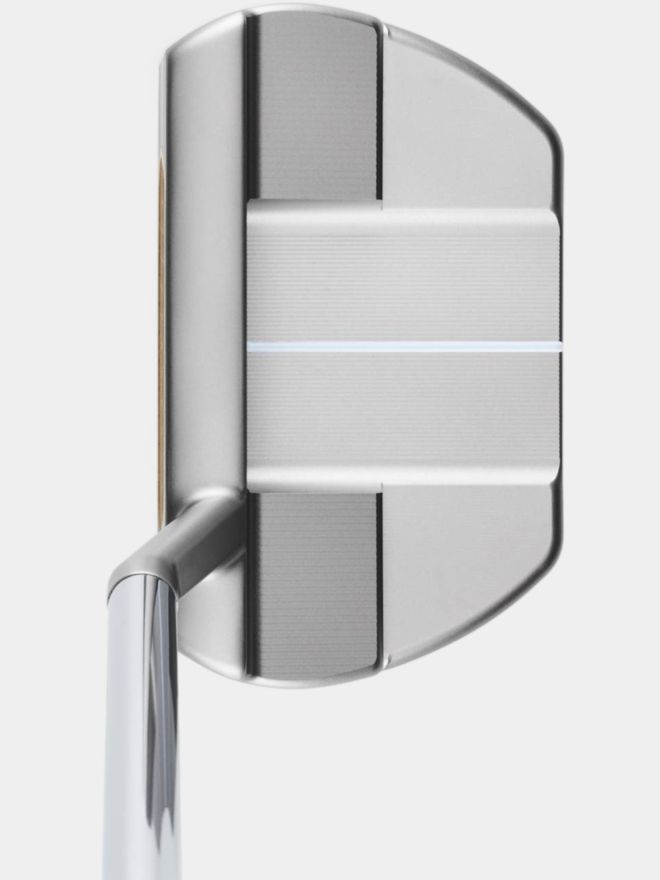 Odyssey Ai-ONE Milled Silver Three T S Putter Stahl