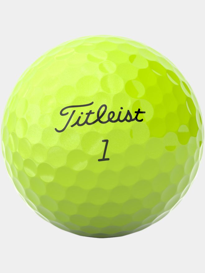 Titleist Pro V1 Golfbälle gelb