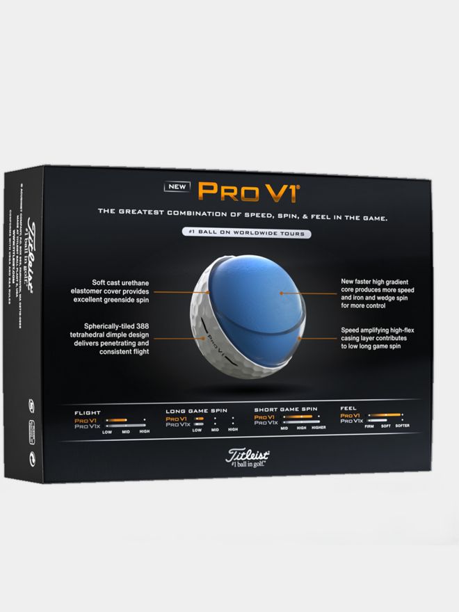 Titleist Pro V1 Golfbälle weiß