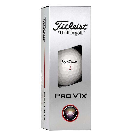 Titleist Pro V1x golf balls white