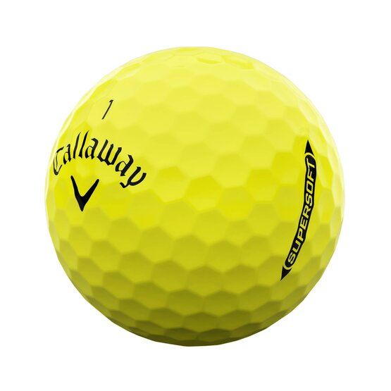 Callaway  Supersoft yellow