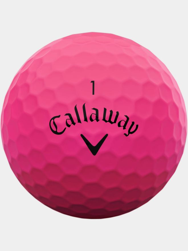 Callaway Supersoft Golfbälle pink