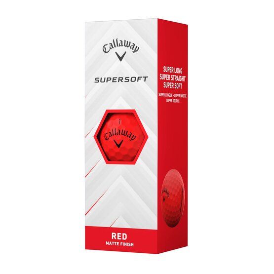 Callaway  Supersoft red