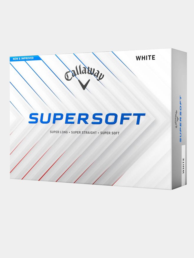 Callaway Supersoft Golfbälle weiß