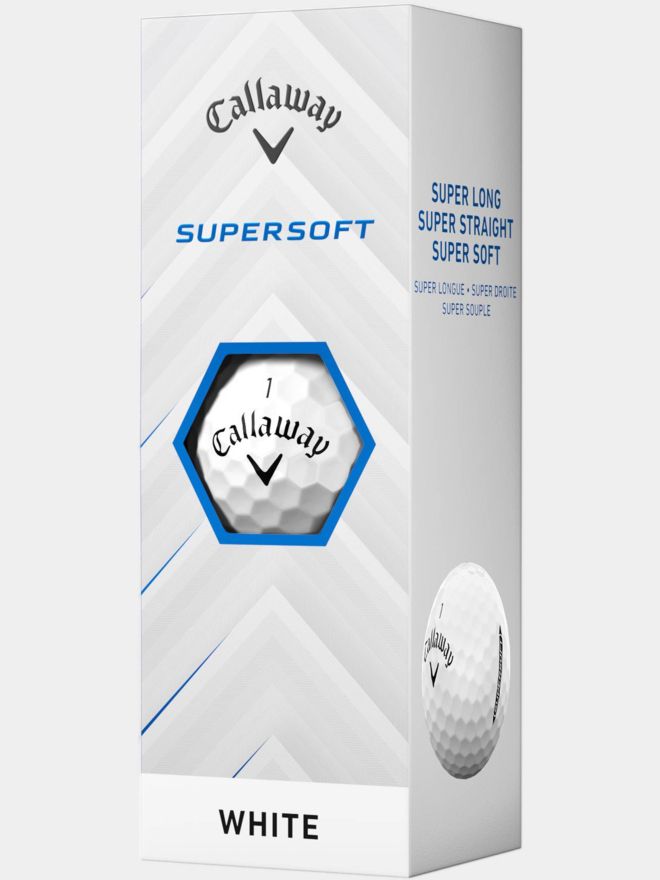 Callaway Supersoft Golfbälle weiß