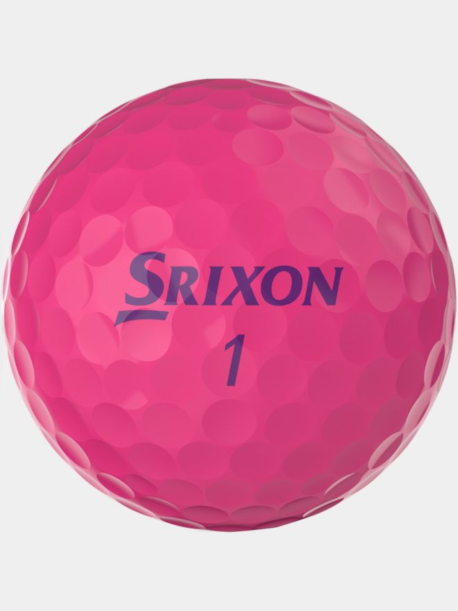 Srixon Soft Feel Lady Golfball pink