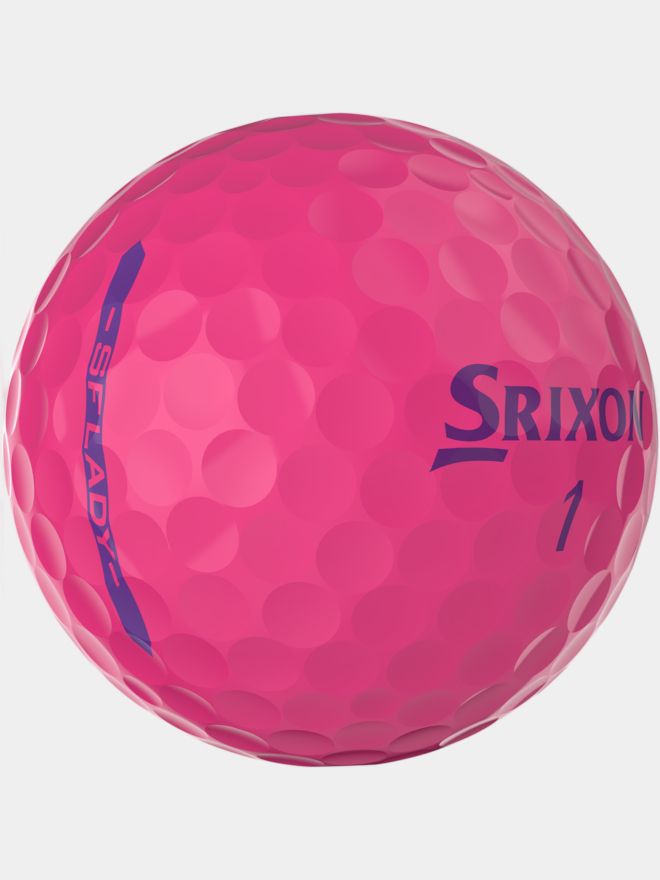 Srixon Soft Feel Lady Golfball pink