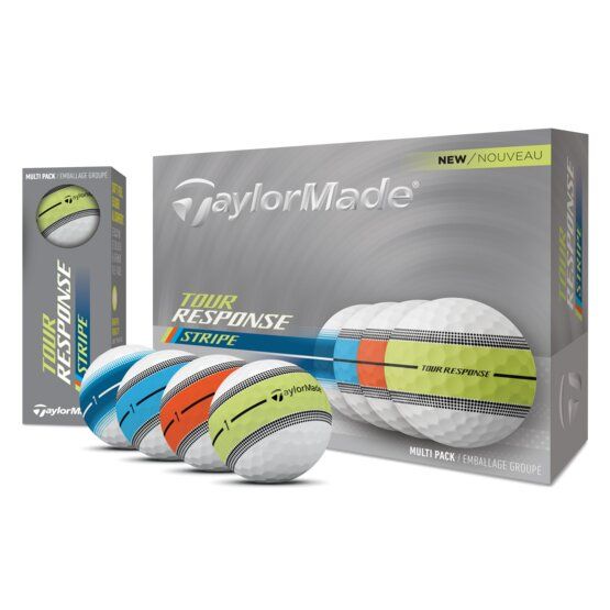 TaylorMade  Tour Response Stripe NEON Multi colorful