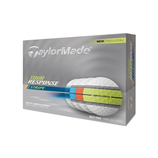 TaylorMade  Tour Response Stripe NEON Multi barevné