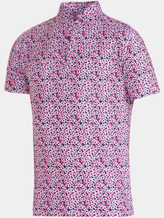 FootJoy PRIMROSE PRINT LISLE Halbarm Polo mehrfarbig