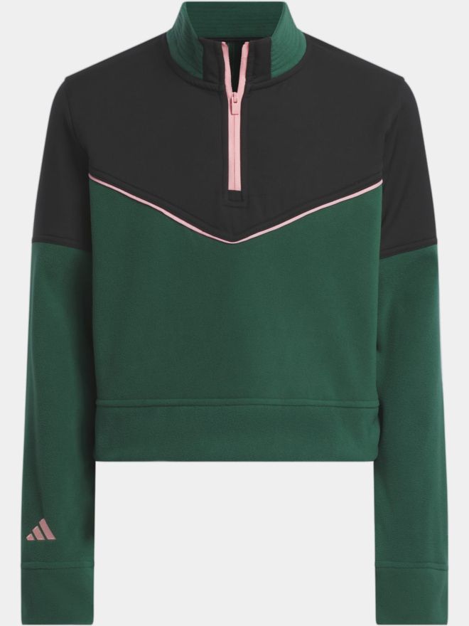 adidas G CROP FLEECE dunkelgrün