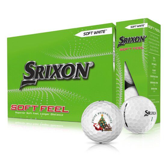 Srixon Softfeel Weihnachten Golfbälle weiß