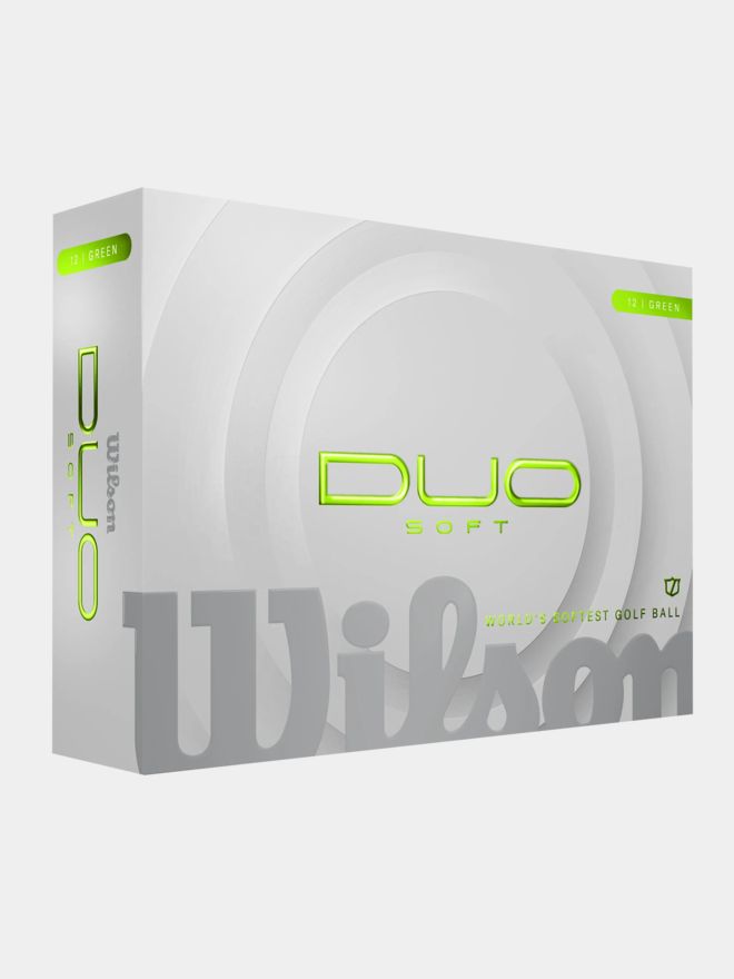Wilson Duo Soft Golfbälle grün