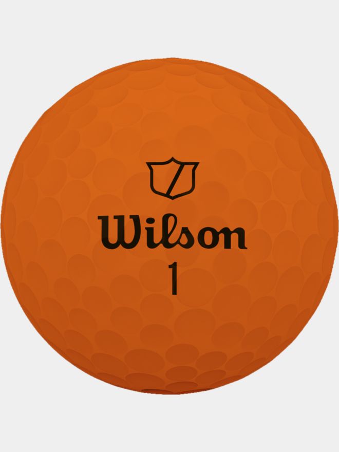 Wilson Duo Soft Golfbälle orange