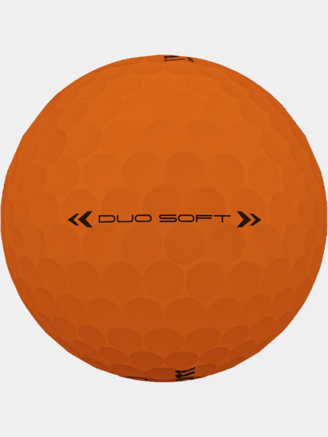 Wilson Duo Soft Golfbälle orange