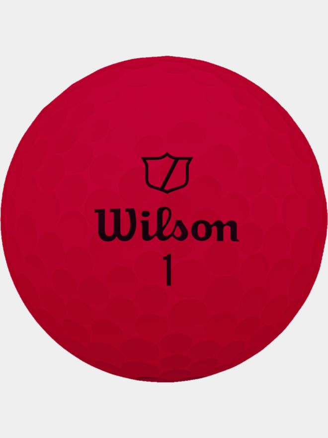Wilson Duo Soft Golfbälle rot