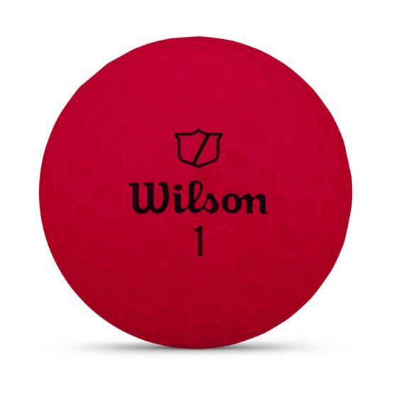 Wilson Duo Soft Golfbälle rot