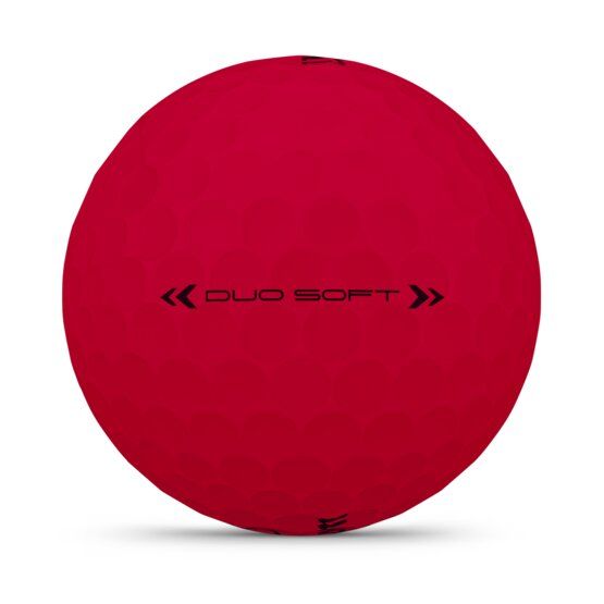 Wilson Duo Soft Golfbälle rot