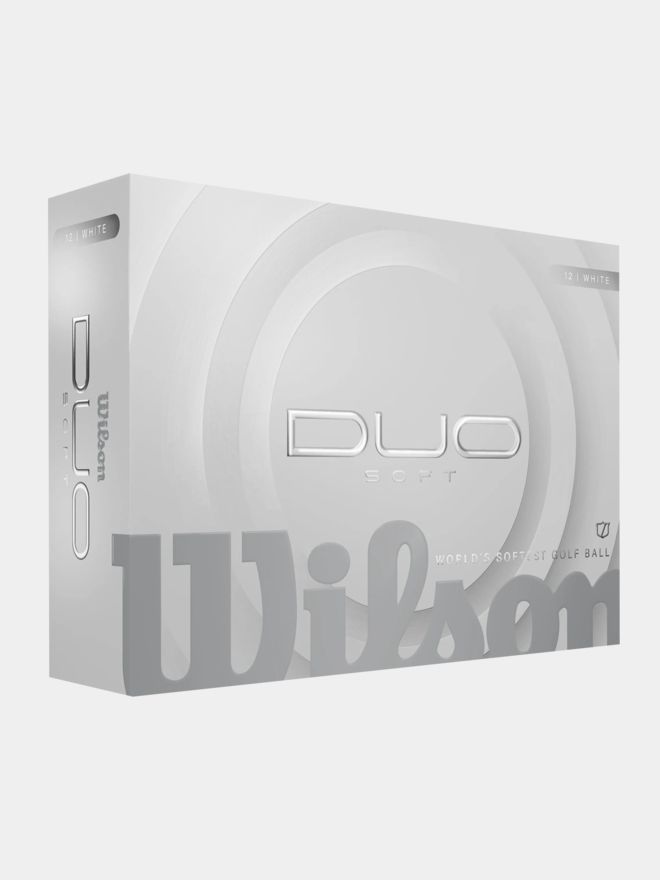 Wilson Duo Soft Golfbälle weiß
