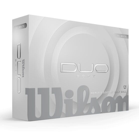 Wilson Duo Soft Golfbälle weiß