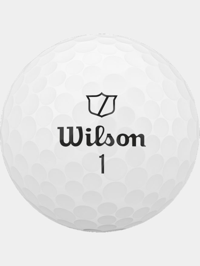 Wilson Duo Soft Golfbälle weiß