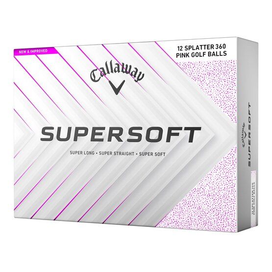 Callaway  Supersoft Splatter růžová