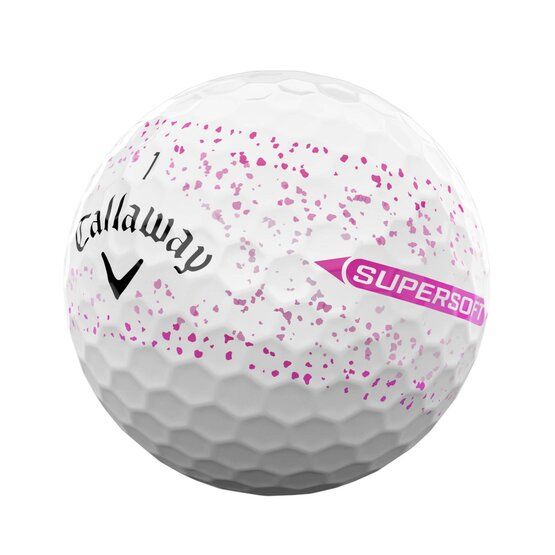 Callaway  Supersoft Splatter růžová