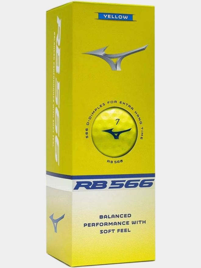 Mizuno RB 566 Golfbälle gelb