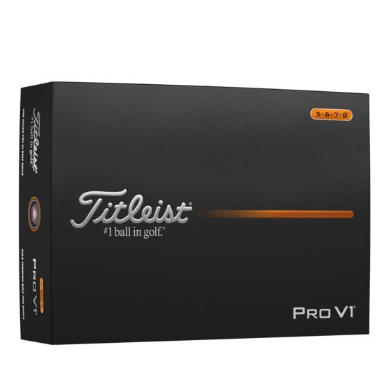 Titleist  Pro V1 High Numbers white