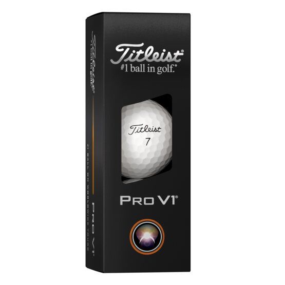 Titleist Pro V1 High Numbers Golfbälle weiß