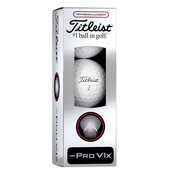 Titleist  PRO V1x Left Dash white