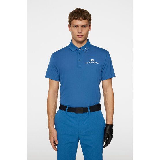 J.Lindeberg KV Tour Golf Halbarm Polo navy