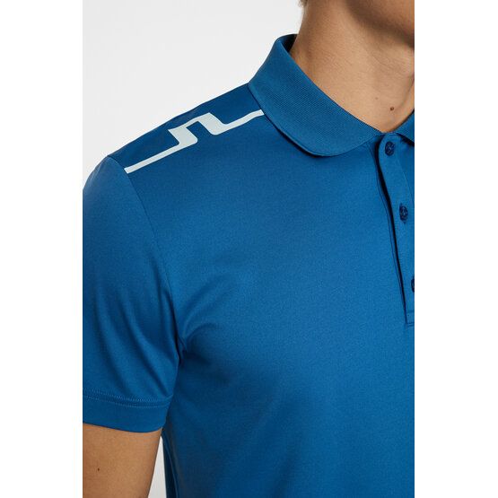 J.Lindeberg Lionel Halbarm Polo navy