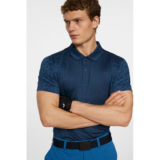 J.Lindeberg Kalle Halbarm Polo navy