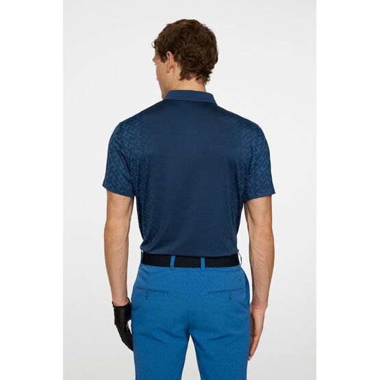 J.Lindeberg Kalle Halbarm Polo navy