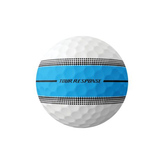 TaylorMade Tour Response Stripe Golfbälle blau