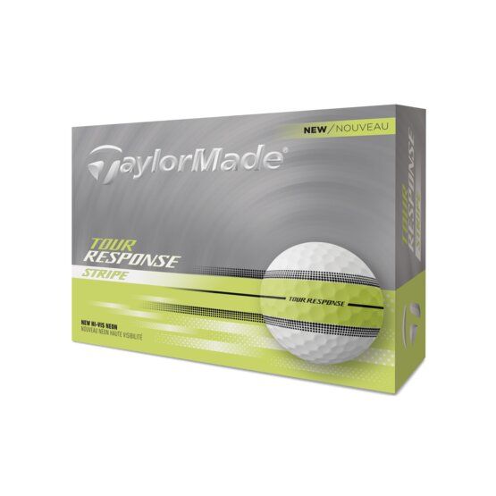 TaylorMade  Tour Response Stripe yellow