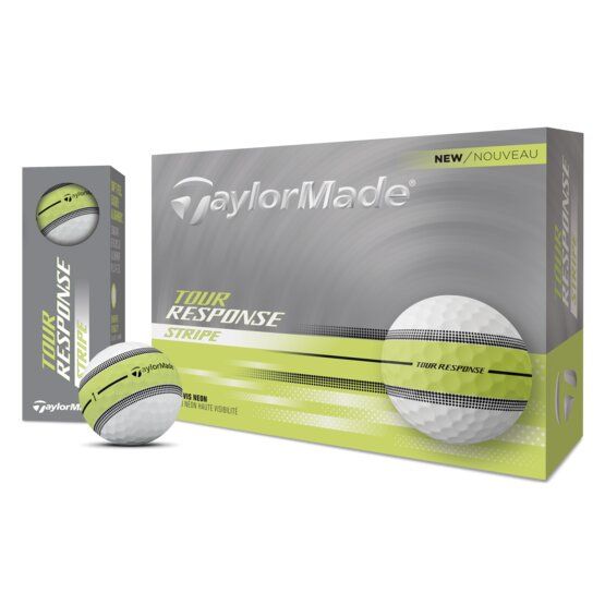 TaylorMade  Tour Response Stripe yellow