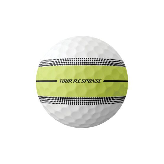 TaylorMade  Tour Response Stripe žlutá