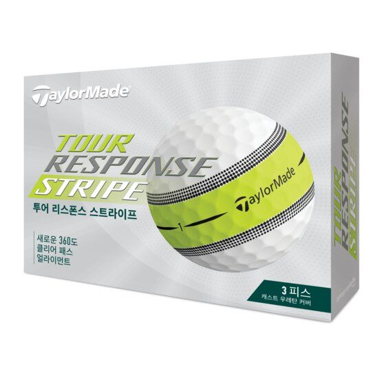 TaylorMade  Tour Response Stripe žlutá