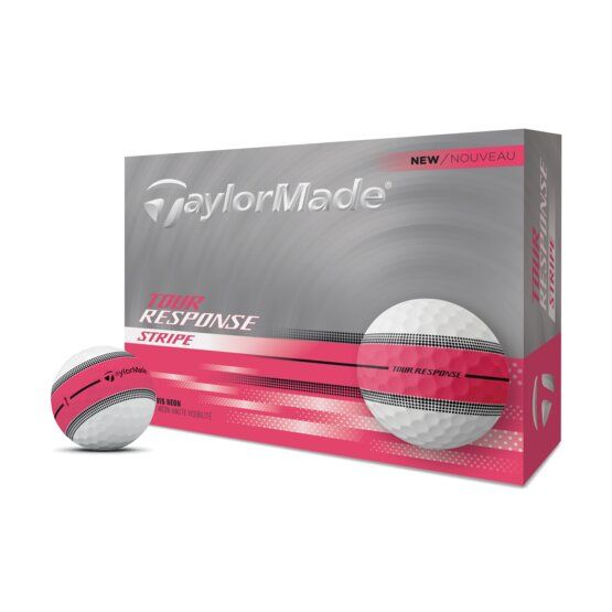 TaylorMade  Tour Response Stripe růžová