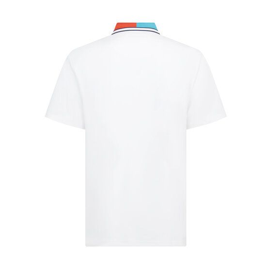 Penguin Pete´s 70´s Earl Halbarm Polo weiß