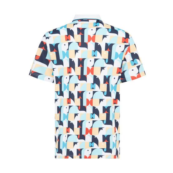 Penguin  Pete's 70's Roadmap Polo s krátkým rukávem bílá