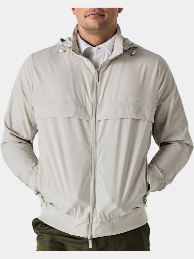 Callaway Legacy LS Full Zip Stretch Jacke beige